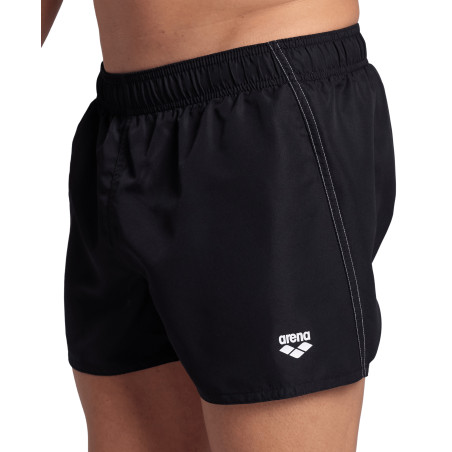 Short de Plage ARENA Men\'s Fundamentals R X-Short BLACK-WHITE | Les4Nages