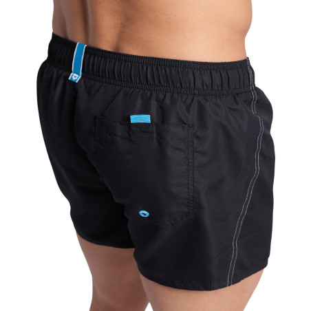 Short de Plage ARENA Men\'s Fundamentals R X-Short BLACK-WHITE | Les4Nages