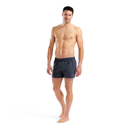 Short de Plage ARENA Men\'s Fundamentals R X-Short ASPHALT-NEON BLUE | Les4Nages Short de Plage ARENA Men\'s Fundamentals R X-Short ASPHALT-NEON BLUE | Les4Nages
