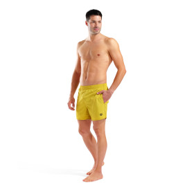 Short de Plage ARENA Men\'s Bywayx R Shorts GOLDEN KAKI-BLACK
