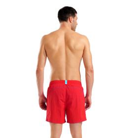 Short de Plage ARENA Men\'s Bywayx R Shorts RED-TURQUOISE