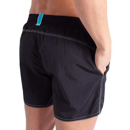 Short de Plage ARENA Men\'s Bywayx R Shorts BLACK-WHITE | Les4Nages Short de Plage ARENA Men\'s Bywayx R Shorts BLACK-WHITE | Les4Nages