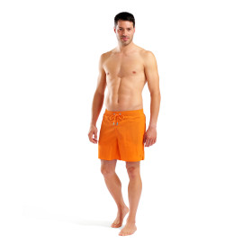 Short de Plage ARENA Men\'s Beach Boxer Arena Solid TEAM ORANGE