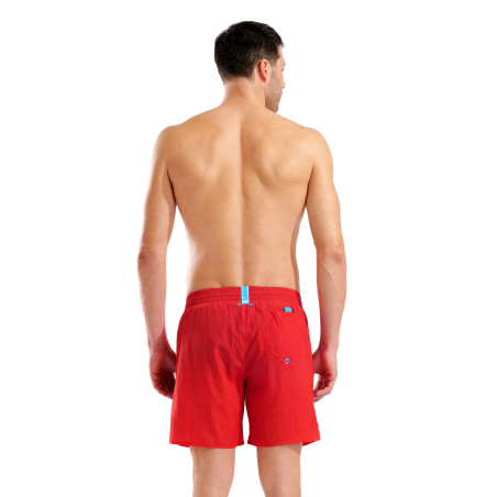 Short de Plage ARENA Men\'s Beach Boxer Arena Solid RED | Les4Nages Short de Plage ARENA Men\'s Beach Boxer Arena Solid RED | Les4Nages