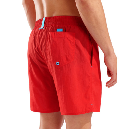 Short de Plage ARENA Men\'s Beach Boxer Arena Solid RED | Les4Nages Short de Plage ARENA Men\'s Beach Boxer Arena Solid RED | Les4Nages