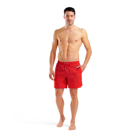 Short de Plage ARENA Men\'s Beach Boxer Arena Solid RED | Les4Nages Short de Plage ARENA Men\'s Beach Boxer Arena Solid RED | Les4Nages