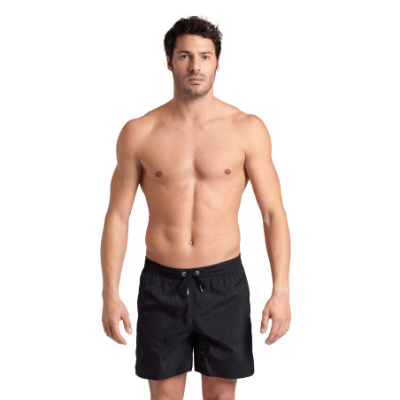 Short de Plage ARENA Men\'s Beach Boxer Arena Solid BLACK | Les4Nages Short de Plage ARENA Men\'s Beach Boxer Arena Solid BLACK | Les4Nages