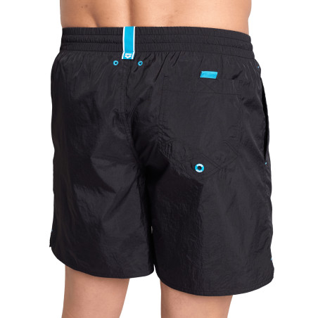 Short de Plage ARENA Men\'s Beach Boxer Arena Solid BLACK | Les4Nages Short de Plage ARENA Men\'s Beach Boxer Arena Solid BLACK | Les4Nages