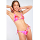Haut de Bikini BANANA MOON YERO MELANCIA Rose - Haut maillot de bain Plage 2 pièces 