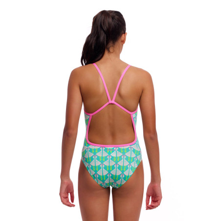 FUNKITA Girl (8-14ans) Loose Goose - Single Strap One Piece | Les4Nages