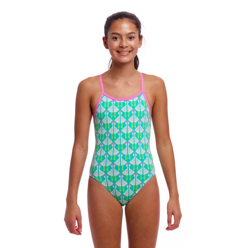 FUNKITA Girl (8-14ans) Loose Goose - Single Strap One Piece | Les4Nages