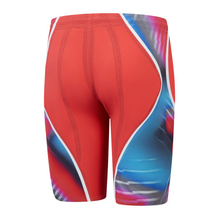 SPEEDO FastSkin LZR PURE INTENT 2.0 JAMMER - Red Blue - Jammer Natation Competition Homme | Les4Nages SPEEDO FastSkin LZR PURE INTENT 2.0 JAMMER - Red Blue - Jammer Natation Competition Homme | Les4Nages