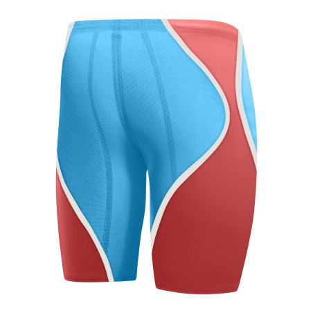 SPEEDO FastSkin LZR PURE INTENT 2.0 JAMMER - Blue Red - Jammer Natation Competition Homme | Les4Nages SPEEDO FastSkin LZR PURE INTENT 2.0 JAMMER - Blue Red - Jammer Natation Competition Homme | Les4Nages