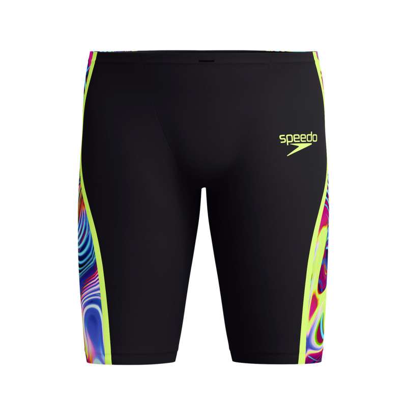 SPEEDO FastSkin LZR PURE INTENT 2.0 JAMMER - Black Multi - Jammer Natation Competition Homme | Les4Nages