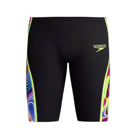 SPEEDO FastSkin LZR PURE INTENT 2.0 JAMMER - Black Multi - Jammer Natation Competition Homme | Les4Nages