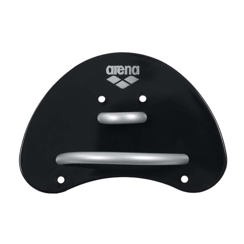 Plaquettes Natation ARENA Elite Finger Paddle Black Silver | Les4Nages