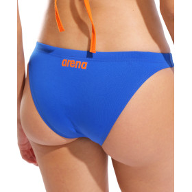 Bas de Maillot 2 pièces ARENA SOLID Team Swim Bottom NEON BLUE-TEAM ORANGE