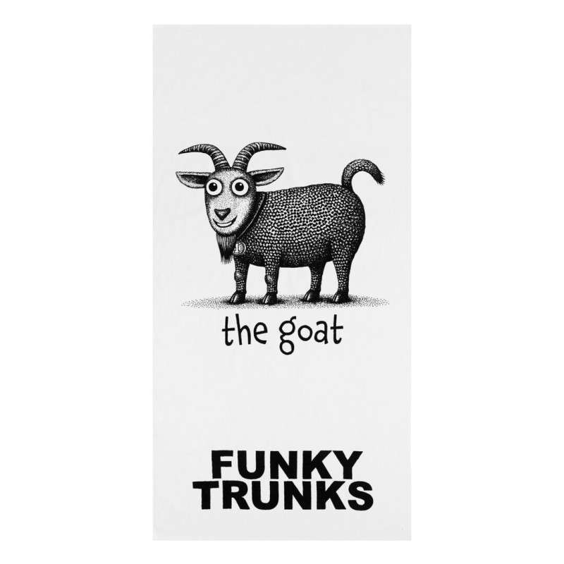 Serviette FUNKY TRUNKS The Goat | Les4Nages
