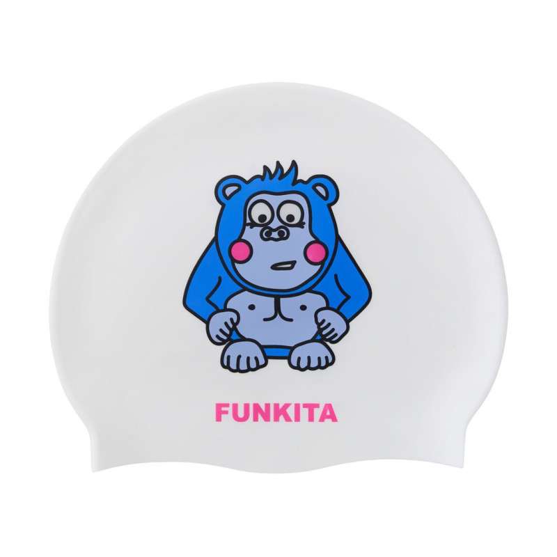 FUNKITA Purple Back- bonnet de bain fantaisie natation silicone | Les4Nages