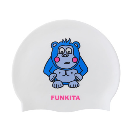 FUNKITA Purple Back- bonnet de bain fantaisie natation silicone | Les4Nages