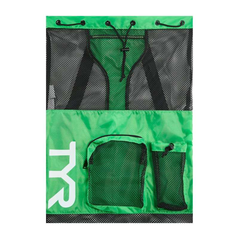 Mesh Bag Tyr Big Mesh Mummy 40 Litres - KELLY Green | Les4Nages