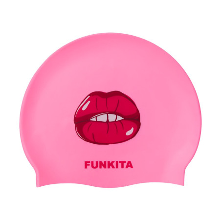 FUNKITA Miss Kiss- bonnet de bain fantaisie natation silicone | Les4Nages