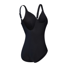 Speedo Shaping Eco Cross Knot BLA - Maillot femme 1 pièce Natation & Aquagym