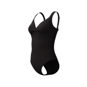 Speedo Shaping Eco Cross Knot BLA - Maillot femme 1 pièce Natation & Aquagym