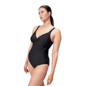 Speedo Shaping Eco Cross Knot BLA - Maillot femme 1 pièce Natation & Aquagym