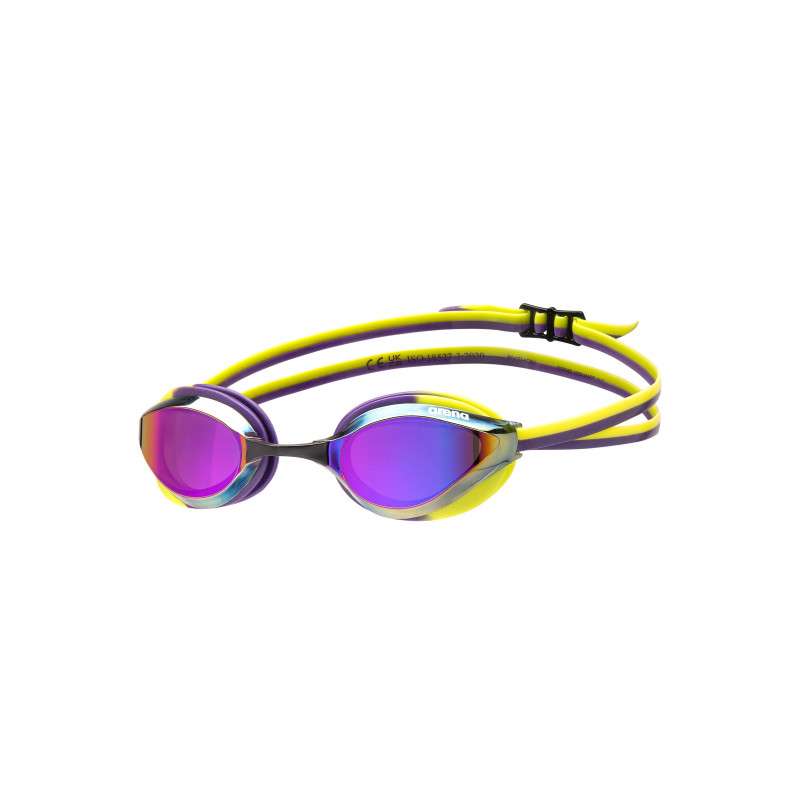 ARENA Python Mirror Violet Plum Artic Lime - Lunettes Natation | Les4Nages