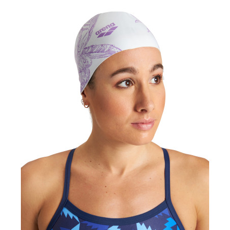 Bonnet Cheveux Longs ARENA SIRENE Cecilia White | Les4Nages