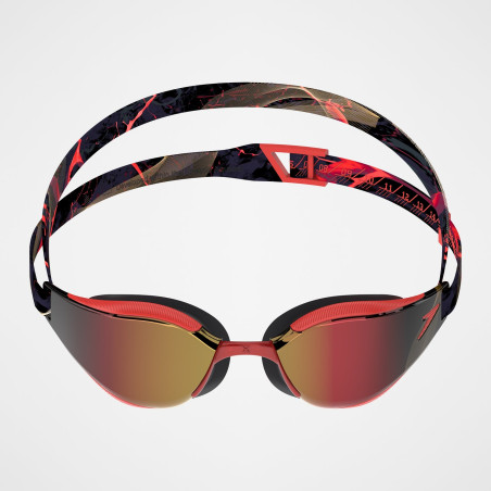 Speedo FASTSKIN HYPER ELITE MIRROR Black / Red - Lunettes Natation | Les4Nages Speedo FASTSKIN HYPER ELITE MIRROR Black / Red - Lunettes Natation | Les4Nages