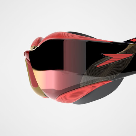 Speedo FASTSKIN HYPER ELITE MIRROR Black / Red - Lunettes Natation | Les4Nages Speedo FASTSKIN HYPER ELITE MIRROR Black / Red - Lunettes Natation | Les4Nages