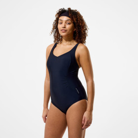 Speedo Shaping Shaping SHIRRED Black - Maillot Aquagym et Natation Femme