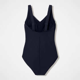 Speedo Shaping Shaping SHIRRED Black - Maillot Aquagym et Natation Femme