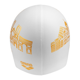 Bonnet ARENA FLAT SILICONE SKYLINE White - Edition Limitée Paris 2026