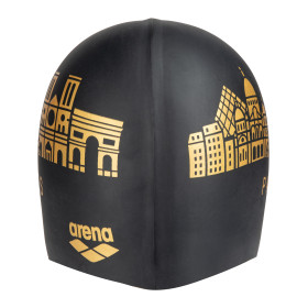 Bonnet ARENA FLAT SILICONE SKYLINE Black - Edition Limitée Paris 2026