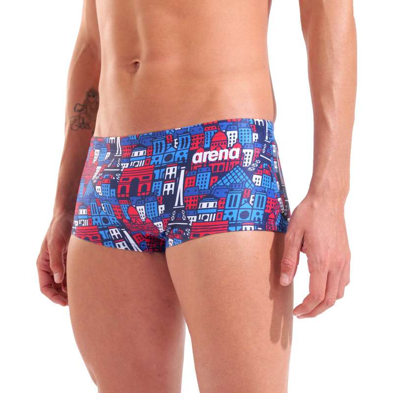 Arena SQUARED SHORT MERCH ESC PARIS Skyline - Edition Limitée Paris 2026 | Les4Nages