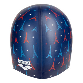 Bonnet ARENA FLAT SILICONE Tour Eiffel Navy Allover - Edition Limitée Paris 2026