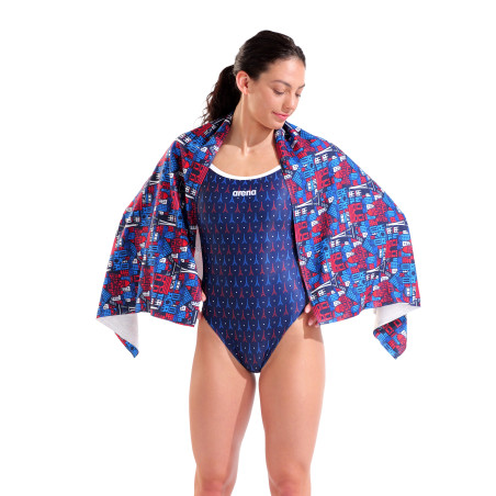 Serviette Arena PARIS TOWEL - Skyline - Edition Limitée Paris 2026 | Les4Nages