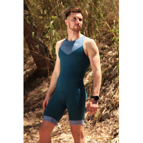 MAKO STEEL BLUE/PETROL TEAM - Trifonction Homme Triathlon