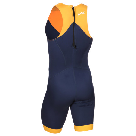 MAKO GOLD /NAVY TEAM - Trifonction Homme Triathlon | Les4Nages