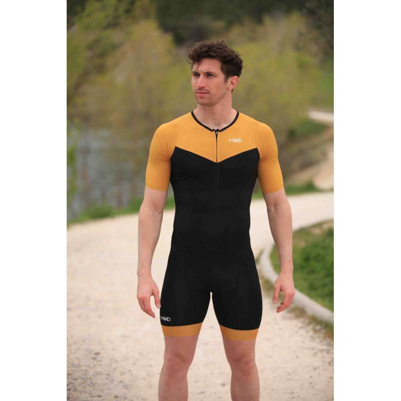 MAKO GOLD BLACK TEAM SET-IN - Trifonction Homme Triathlon | Les4Nages