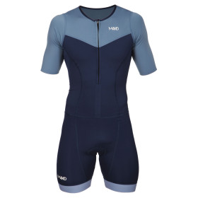 MAKO STEEL BLUE/NAVY TEAM SET-IN - Trifonction Homme Triathlon