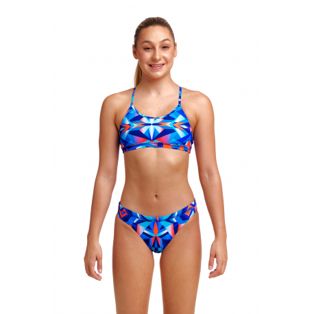 Maillot FUNKITA Fille (8-14ans) Mad Mirror Racerback 2 pieces - Maillot Natation Fille 2 pieces