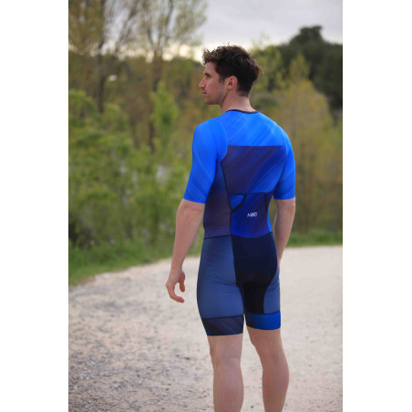 MAKO FADE OUT BLUE PRO SET-IN LD - Trifonction Homme Triathlon | Les4Nages