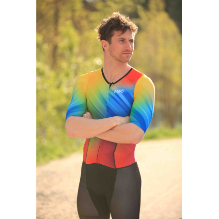 MAKO FADE OUT RAINBOW PRO SET-IN LD - Trifonction Homme Triathlon | Les4Nages