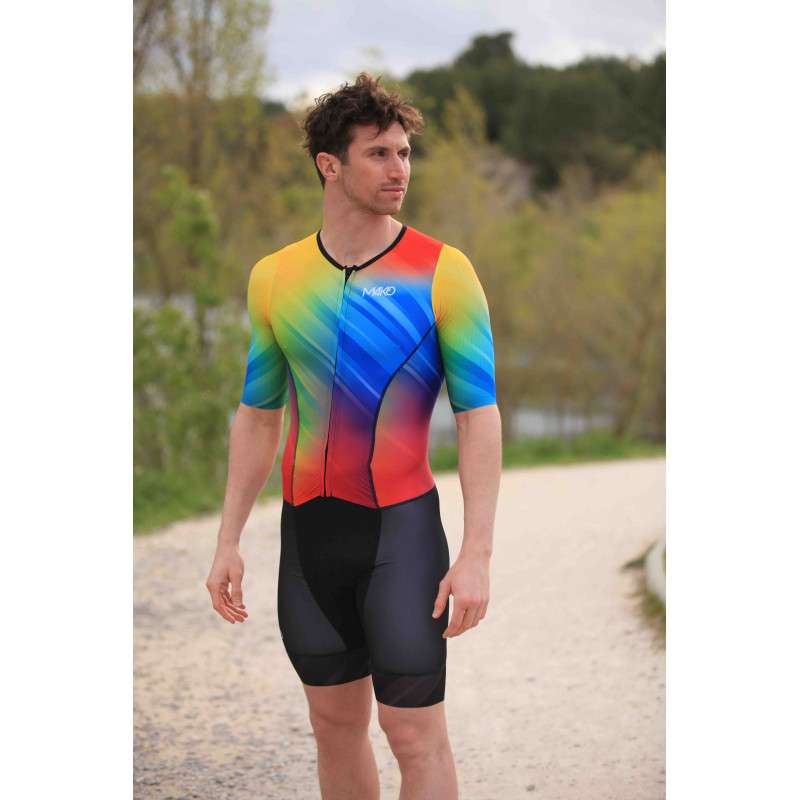 MAKO FADE OUT RAINBOW PRO SET-IN LD - Trifonction Homme Triathlon | Les4Nages