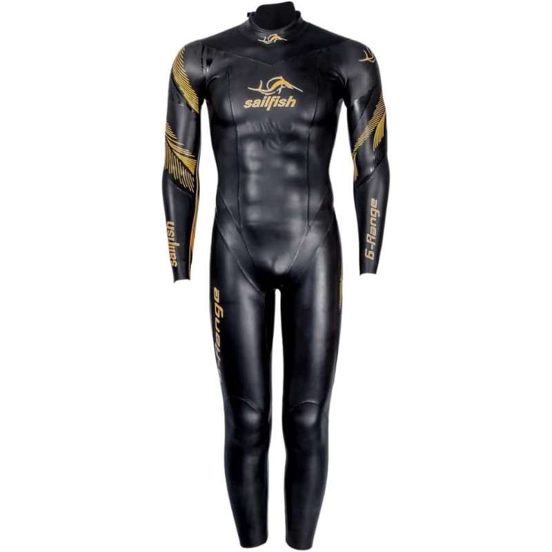 Sailfish Men's G-Range 9 - Combinaison Homme Triathlon Néoprène | Les4Nages
