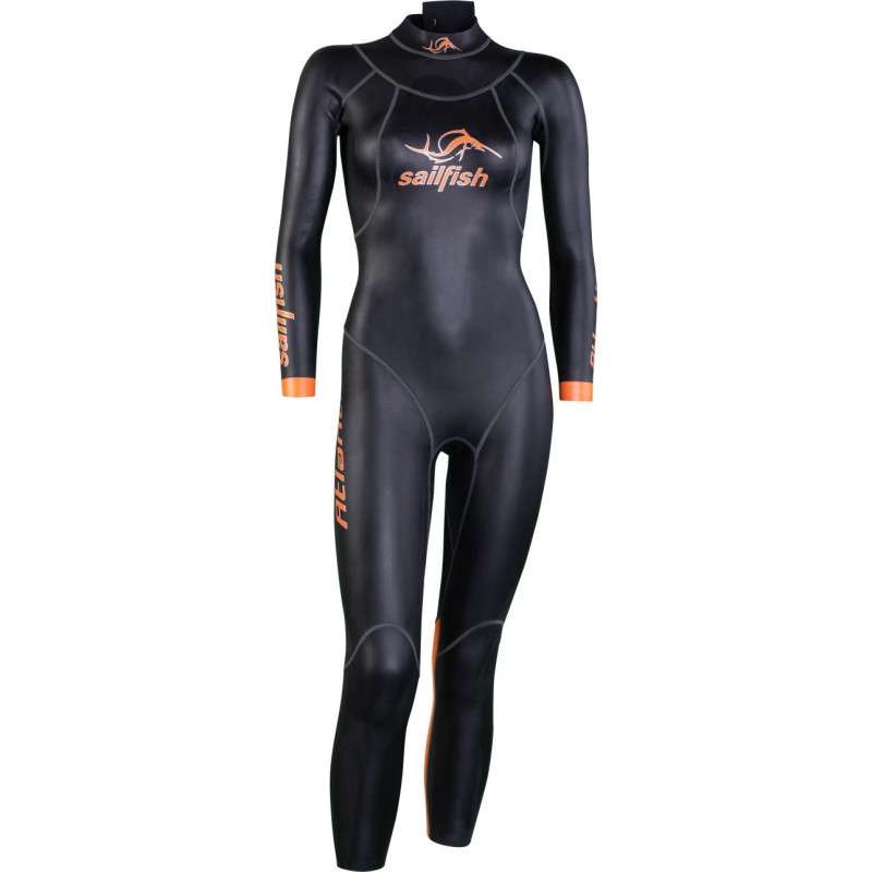 Sailfish Women's Atlantic 2 - Combinaison Femme Triathlon Néoprène | Les4Nages